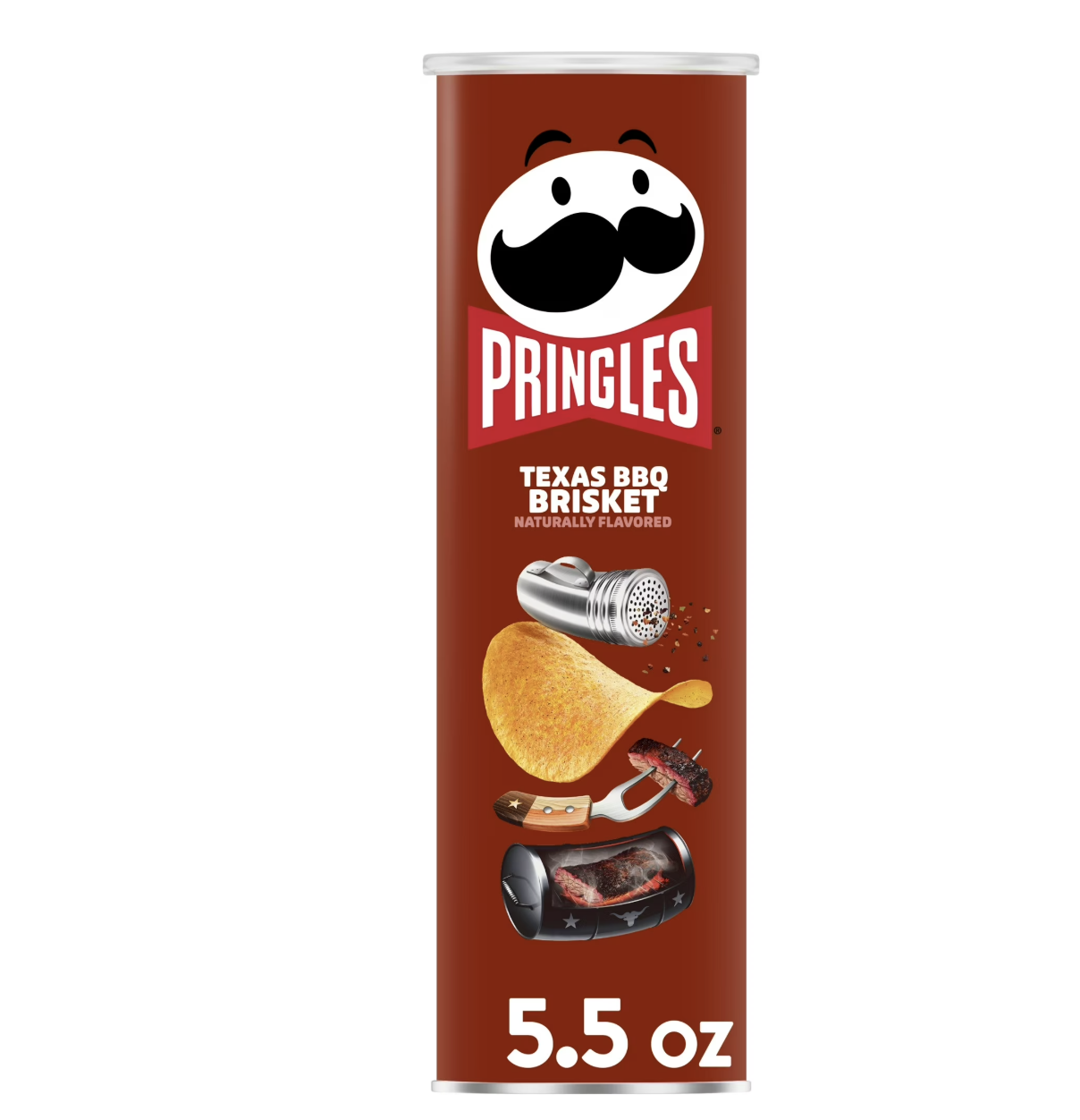 Pringles Texas BBQ Brisket Potato Chips Crisps