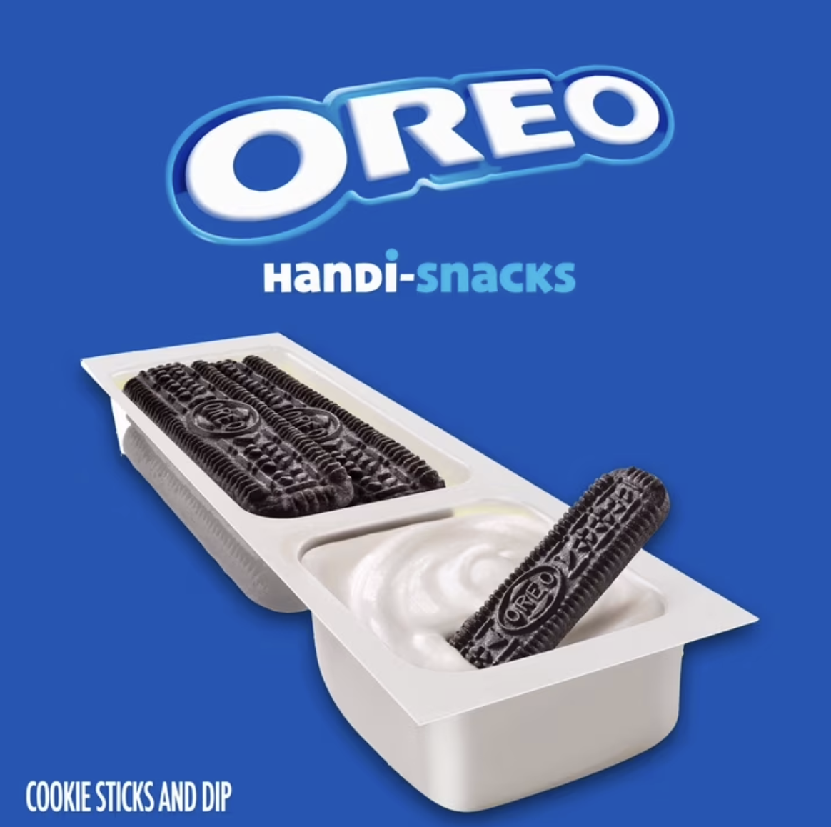 Handi-Snacks OREO Cookie Sticks 'N Creme Dip Snack Packs