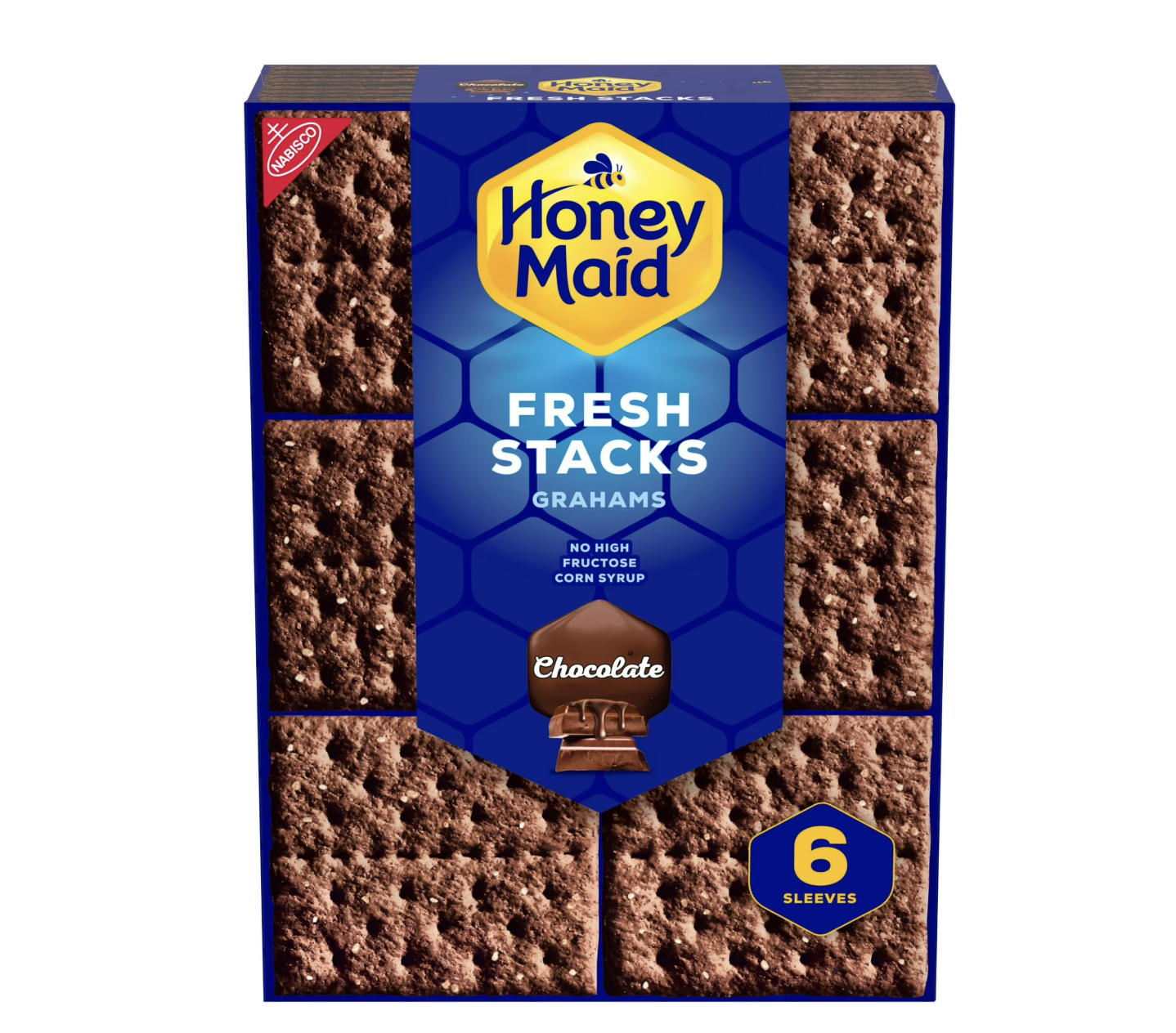 HONEY MAID Fresh Stacks Chocolate Graham Crackers