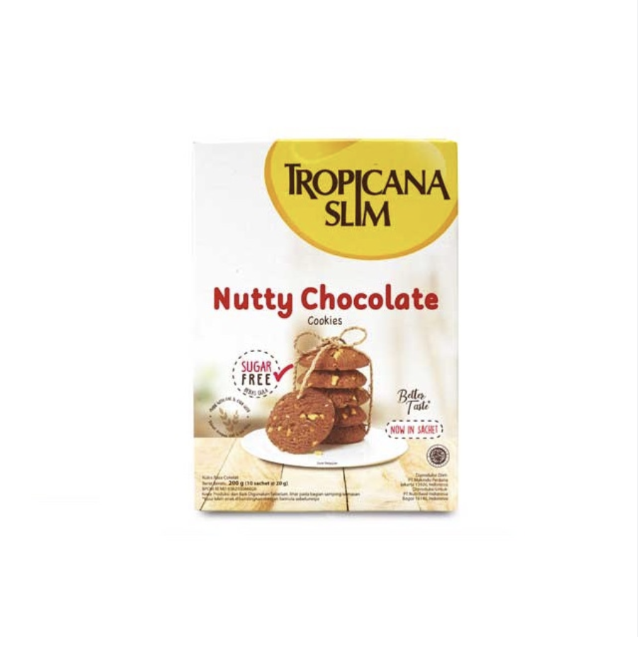 Nutty Chocolate Cookies Tropicana Slim