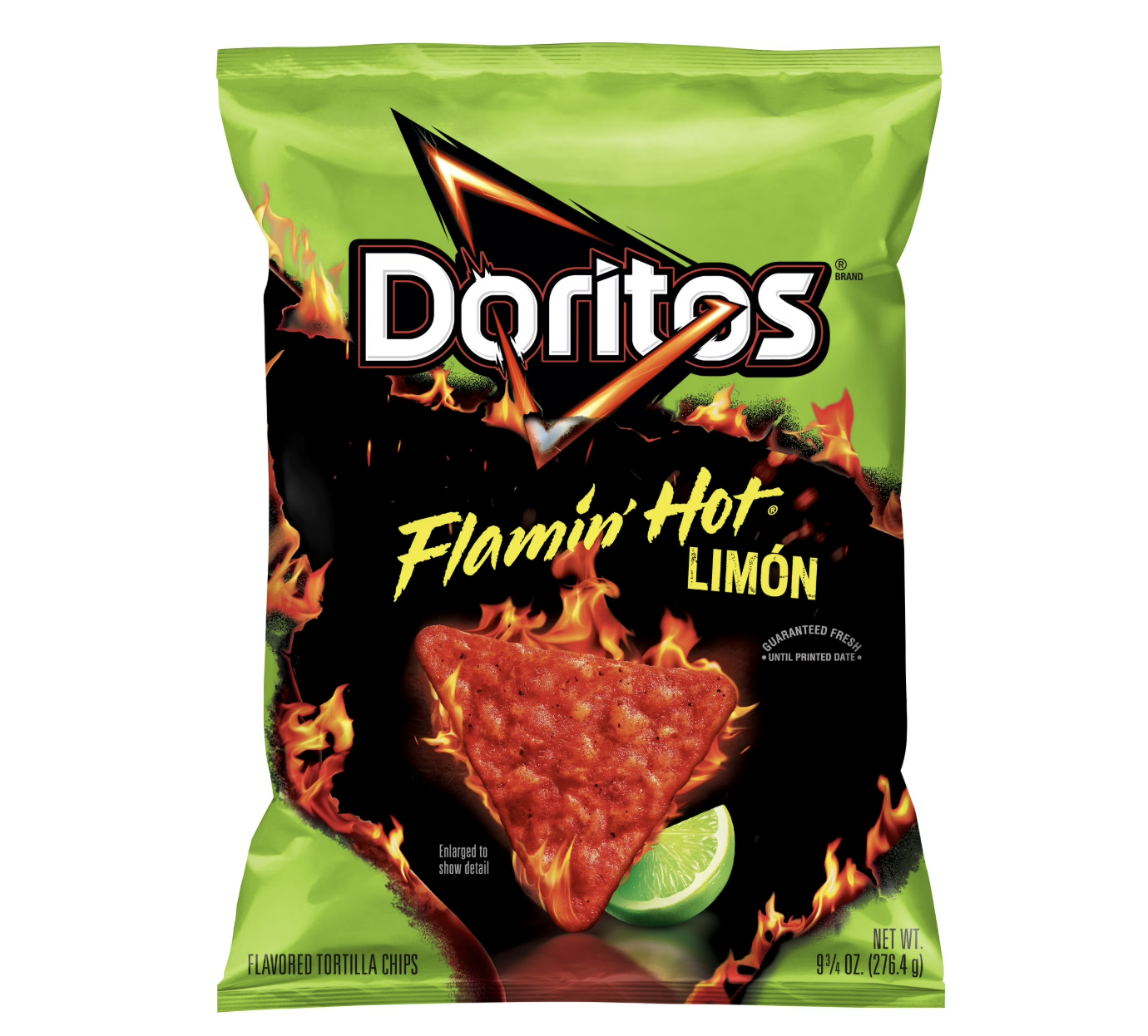 Doritos Flamin' Hot Limon Flavored Tortilla Chips