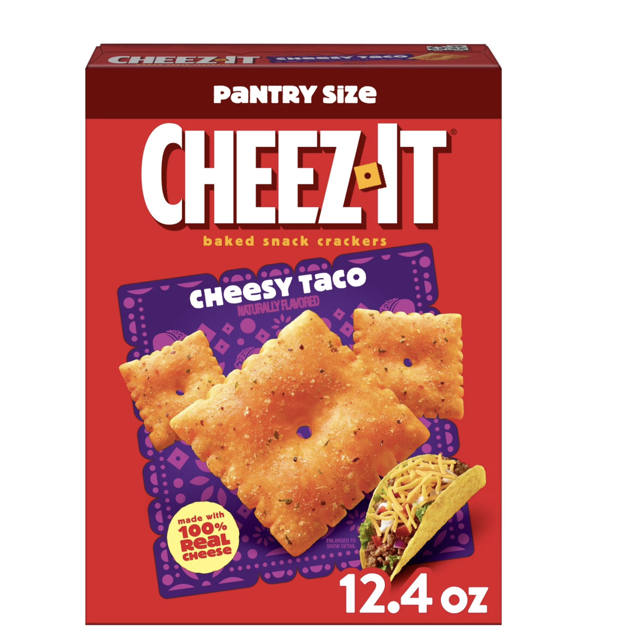 Cheez-It Cheesy Taco Baked Snack Crackers
