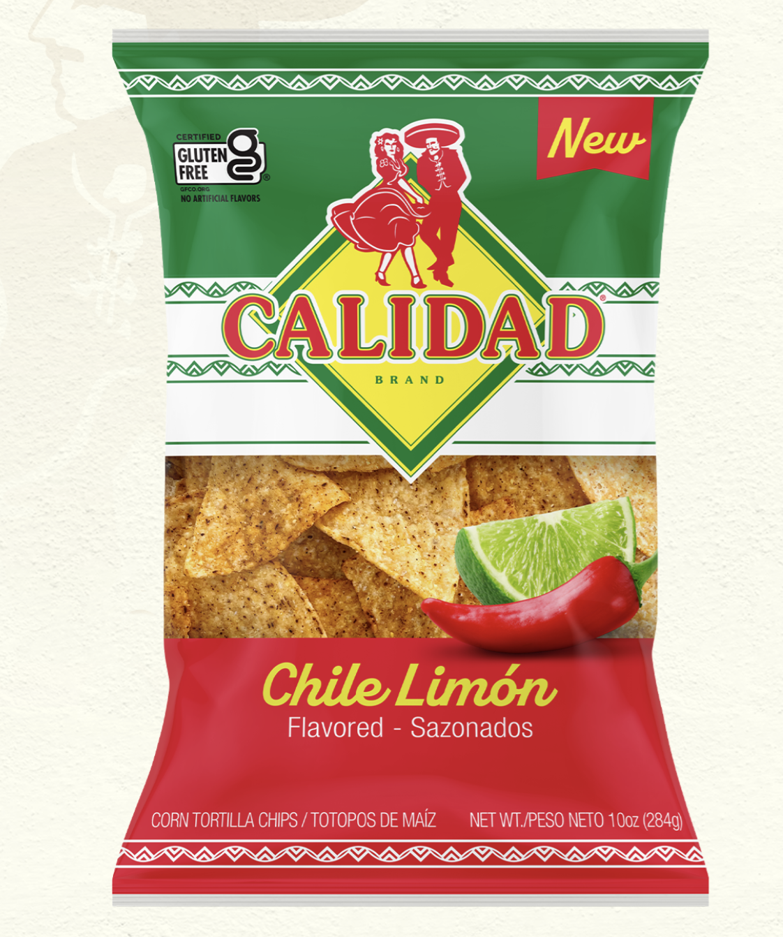 Calidad Chile Limon Tortilla Chips