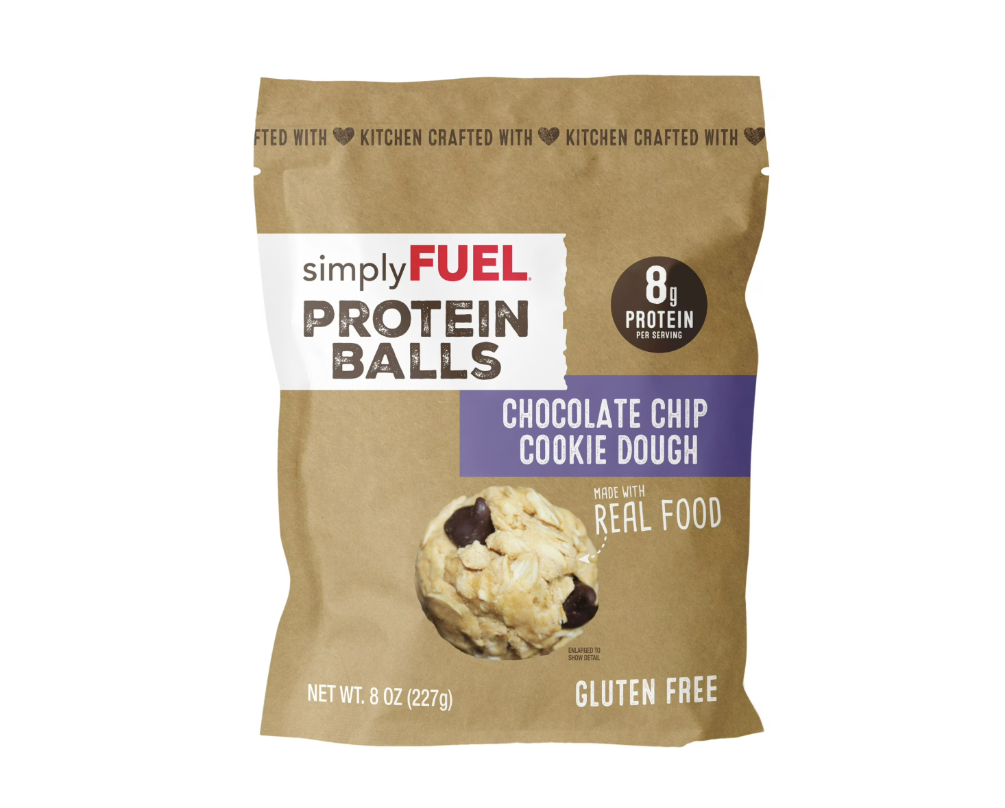 simplyFUEL Protein Balls, Chocolate Chip Cookie Dough