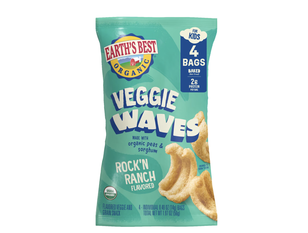 Earth's Best Organic Veggie Waves Veggie Snack