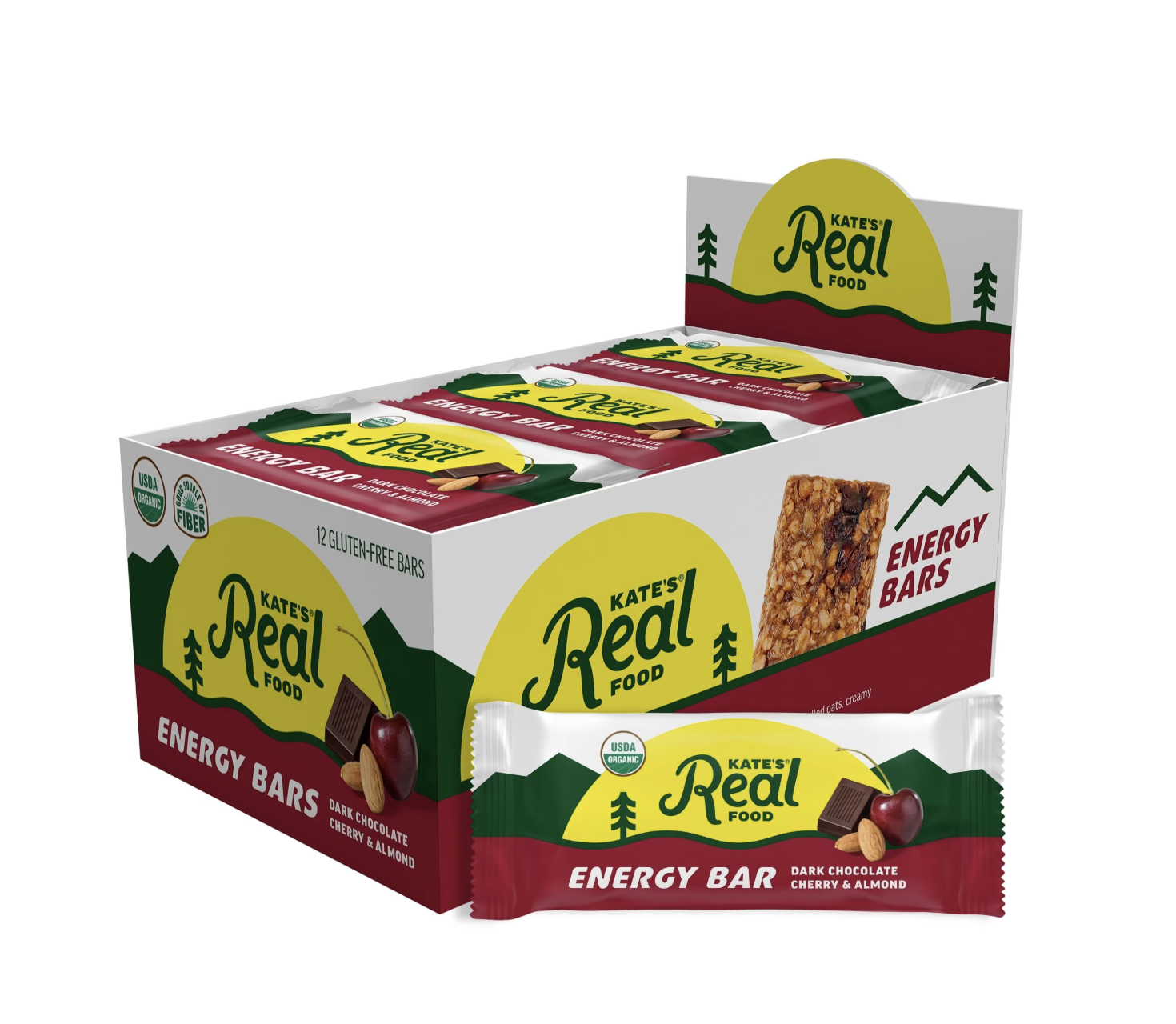 Kate’s Real Food Organic Granola Dark Chocolate Cherry & Almond