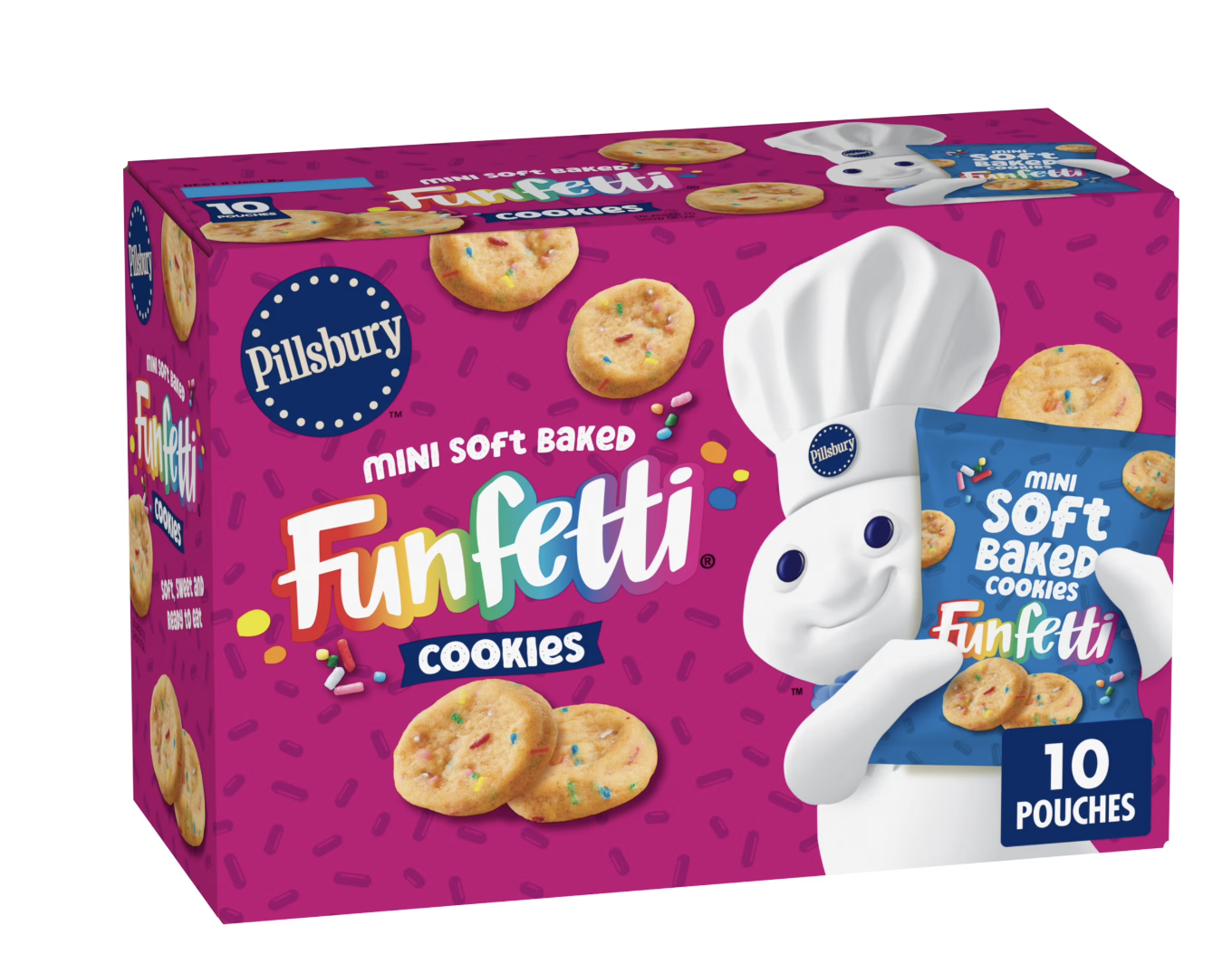 Pillsbury Funfetti Mini Soft Baked Cookies
