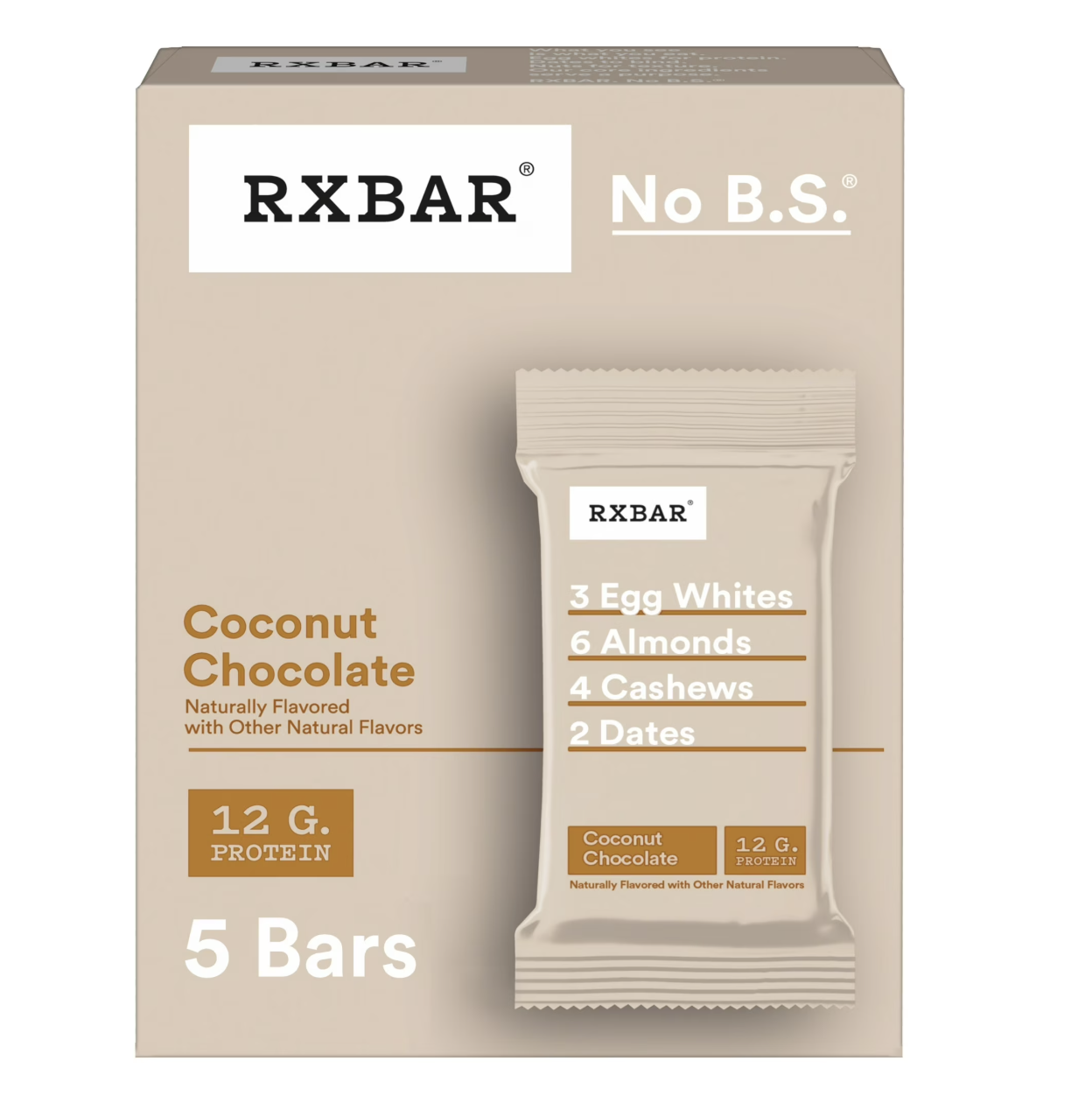 RXBAR, Coconut Chocolate Gluten-Free Protein Bars