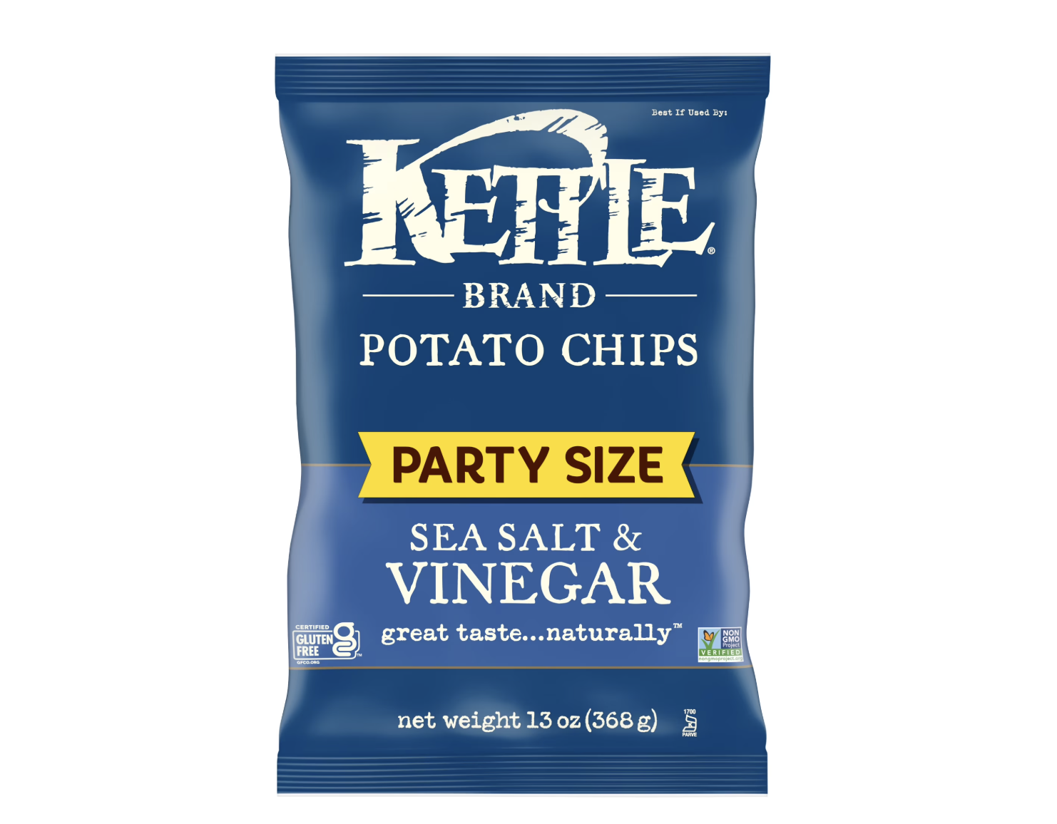 Kettle Brand Potato Chips, Sea Salt & Vinegar