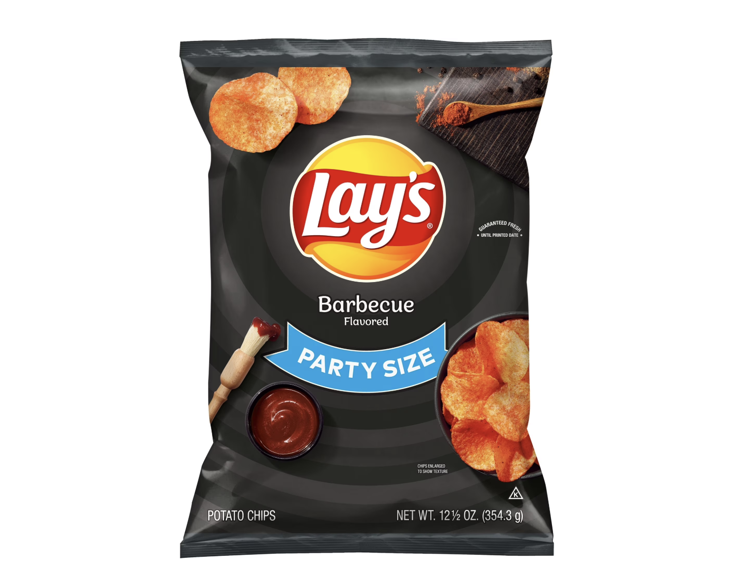 Lay's Barbecue Flavored Potato Chips, Party Size