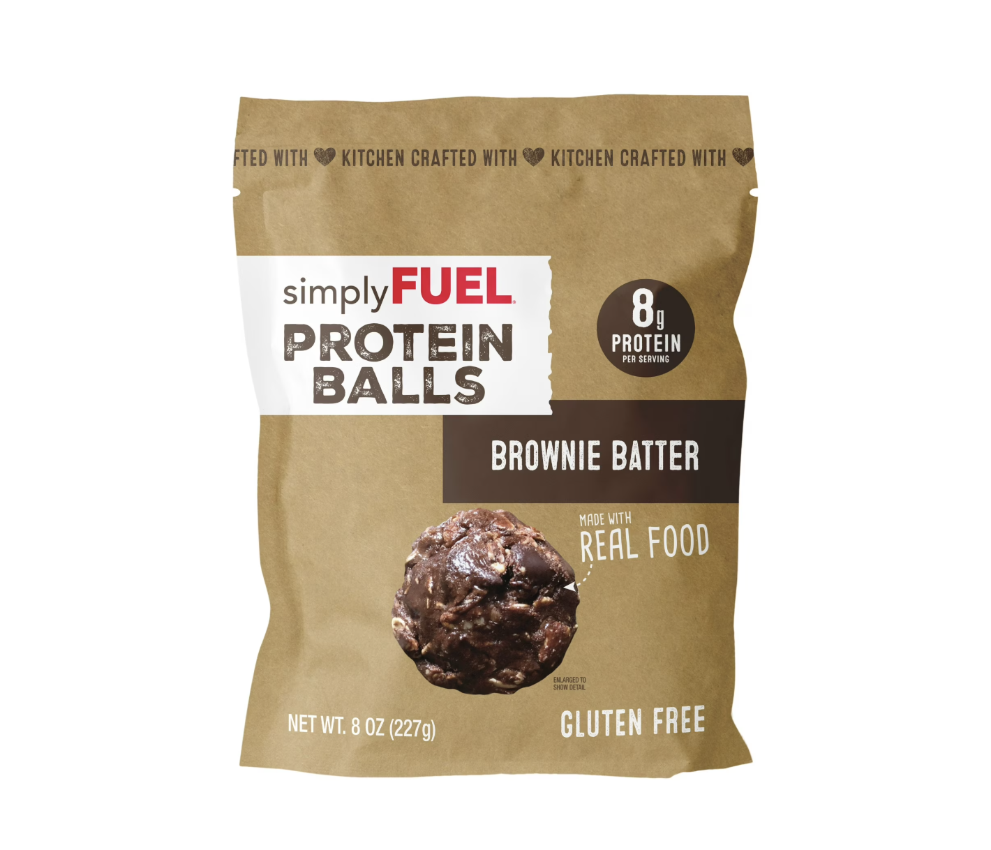 simplyFUEL Protein Balls Brownie Batter