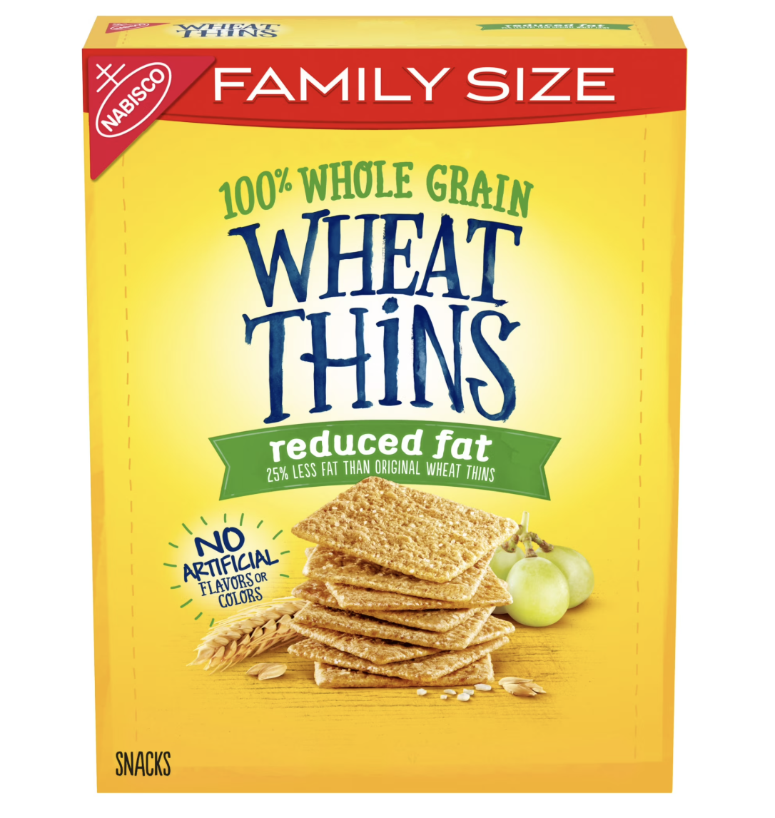 Wheat Thins Reduced Fat Snacks