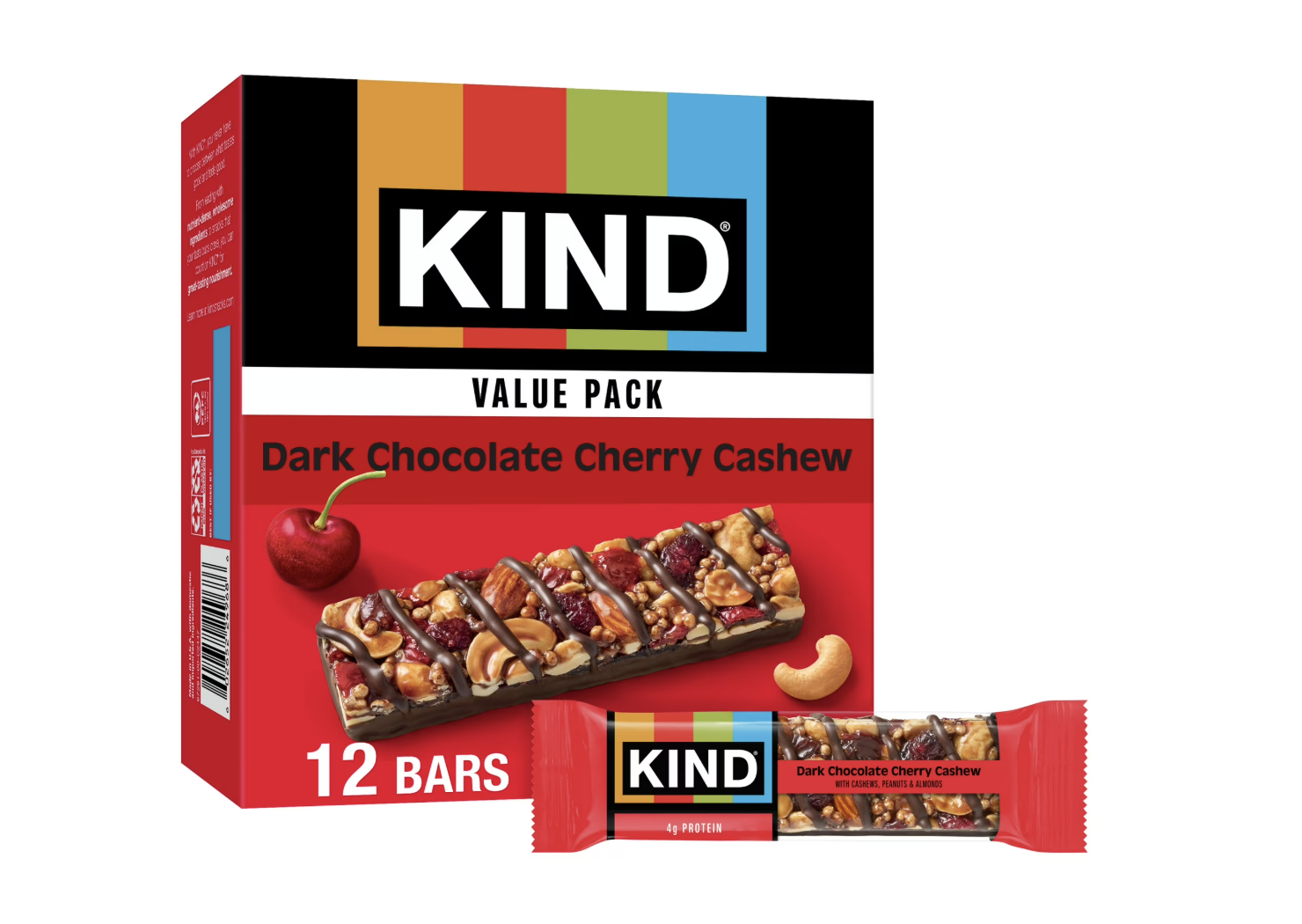 KIND Gluten Free Ready to Eat Dark Chocolate Cherry Cashew Snack