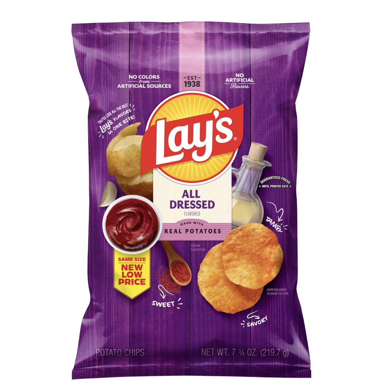 Lays All Dressed Potato Chips