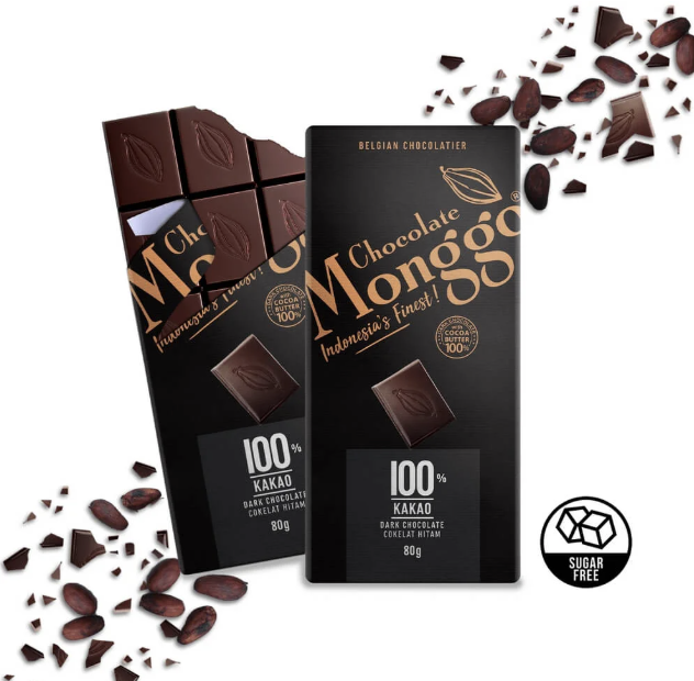 Chocolate Monggo 100% Kakao