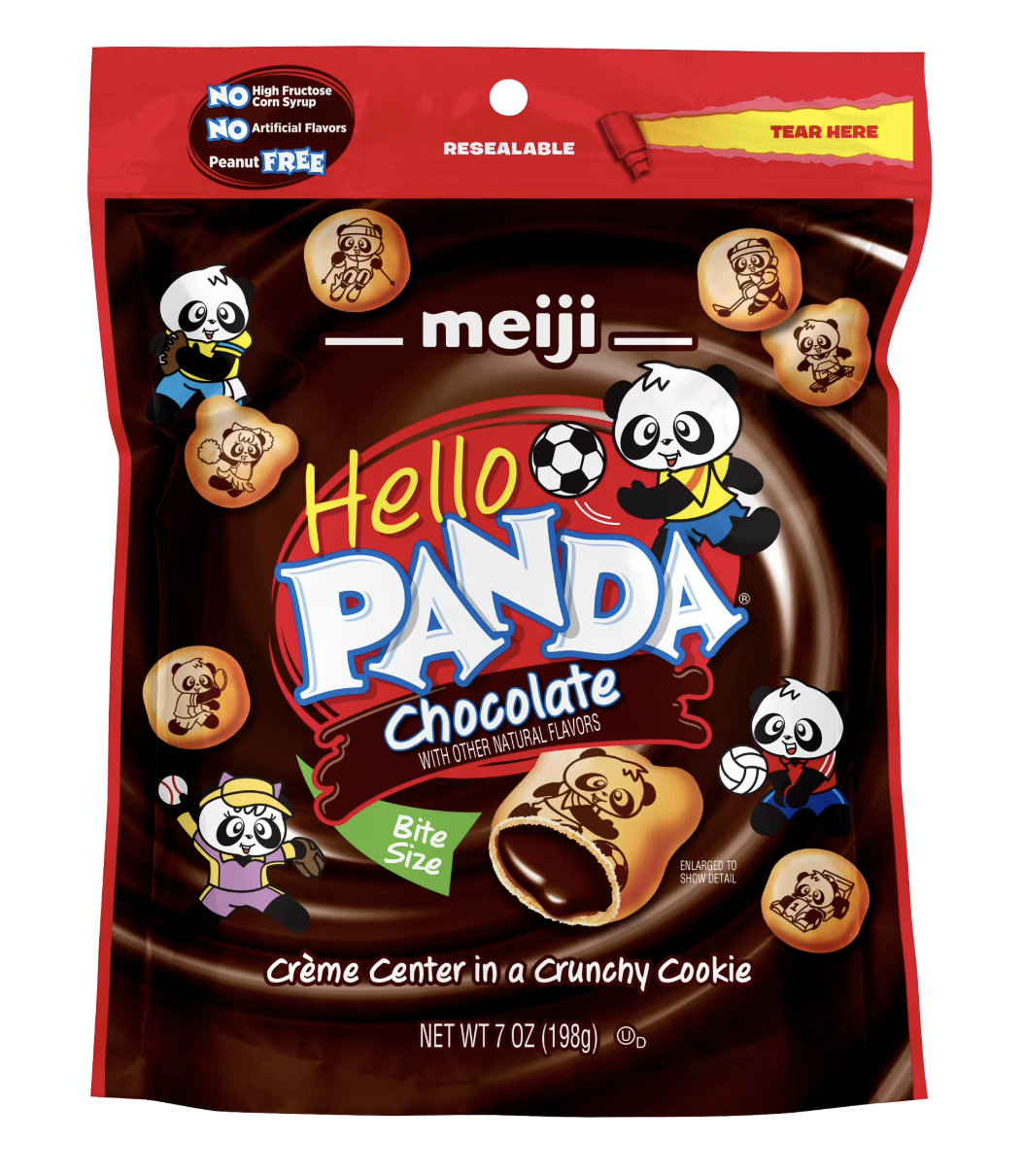 Meiji Hello Panda Chocolate Crème Cookies