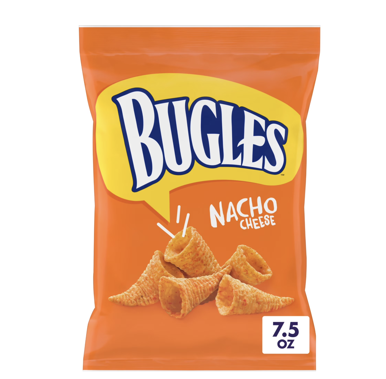 Bugles Nacho Cheese Crispy Corn Snacks