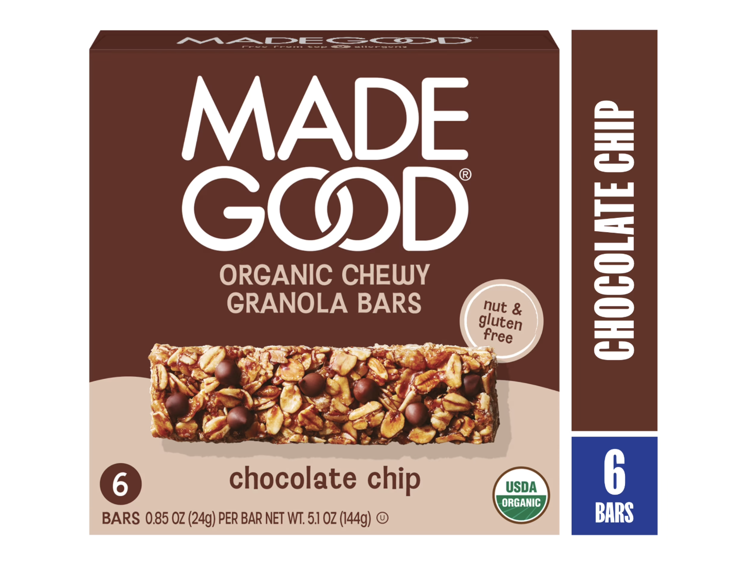 MadeGood Chocolate Chip Granola Bars