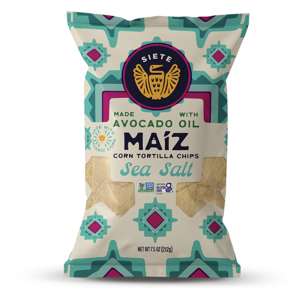 Siete Foods, Sea Salt Maiz Tortilla Chip