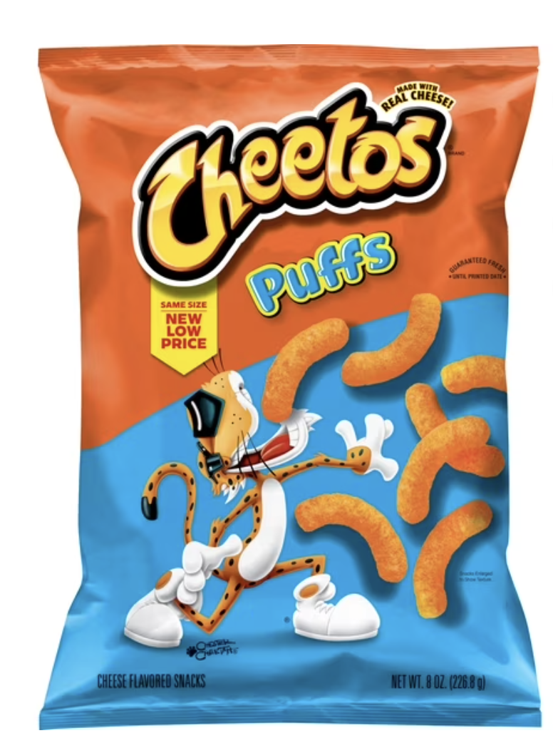 Cheetos Puff Cheese Flavored Snack Chips