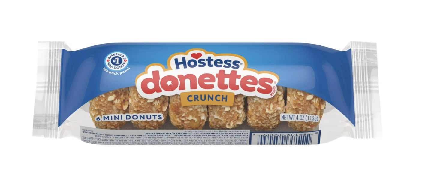 Hostess Donettes, Crunch Mini Donuts,