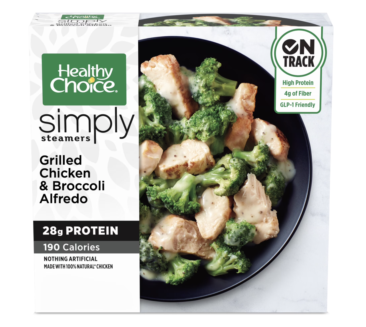 Healthy Choice Simply Steamers Grilled Chicken & Broccoli Alfredo