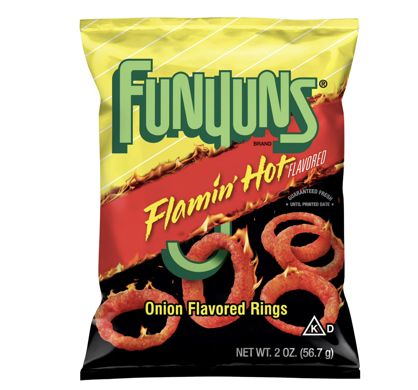 Funyuns Flamin' Hot Flavored Onion Flavored Rings