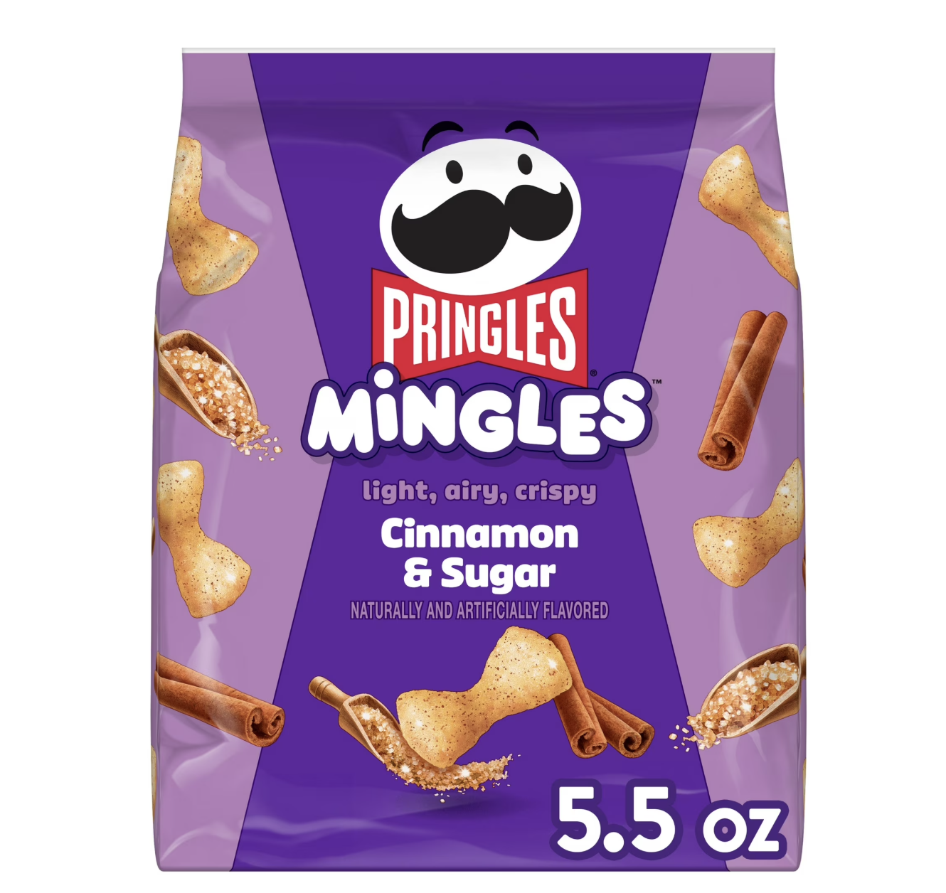 Pringles Mingles Cinnamon and Sugar Puffed Snacks