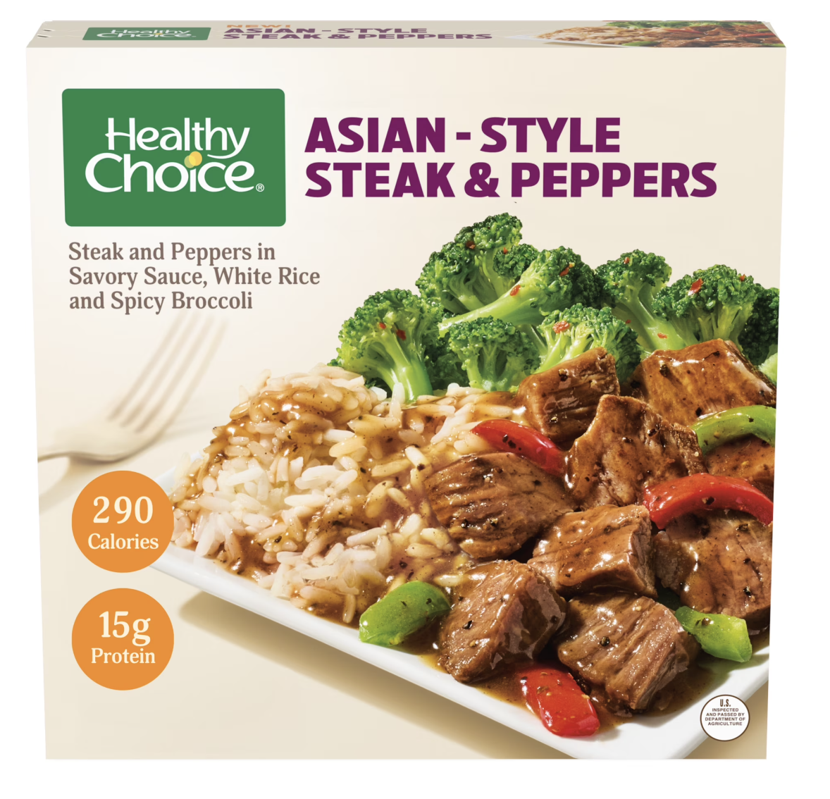 Healthy Choice Asian-Style Steak & Peppers