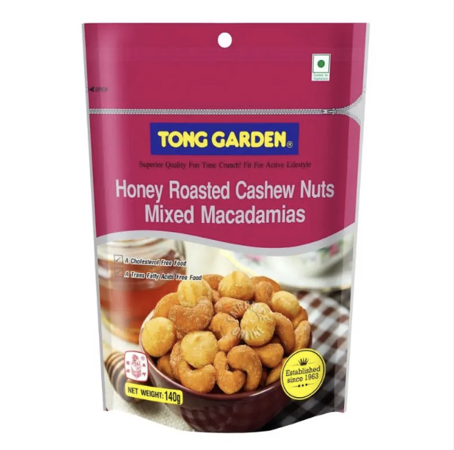 Tong Garden Honey Roasted Cashew and Macadamia