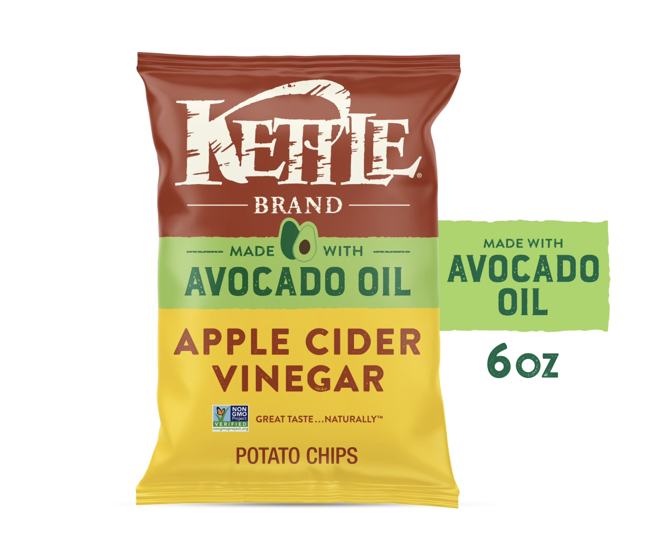 Kettle Brand Made with Avocado Oil Apple Cider Vinegar Chips
