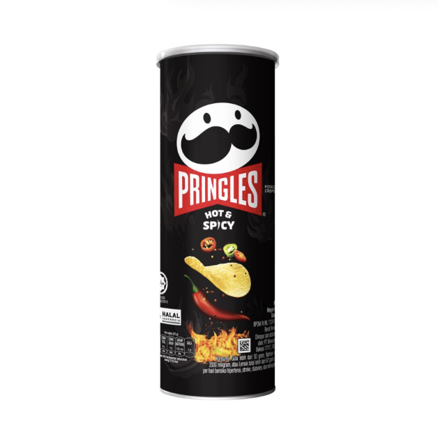 Pringles Hot and Spicy Potato Chips